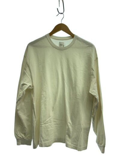 商品画像：長袖Tシャツ/L/コットン/WHT/無地/SFCSS25S04 1