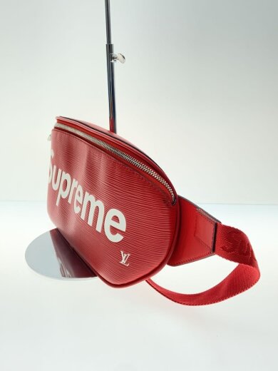 商品画像：バムバッグ_エピ_シュプリームコラボ/--/RED/無地 2