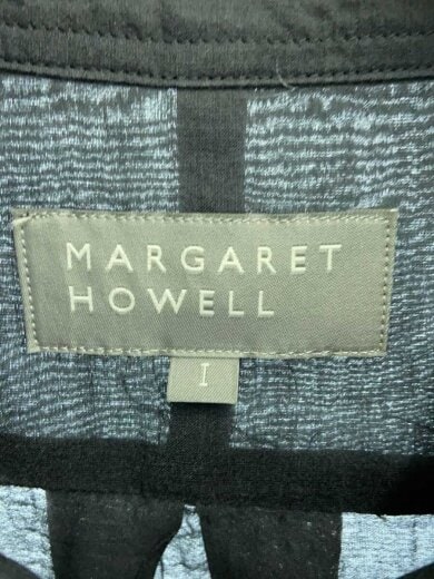 商品画像：長袖シャツ/1/コットン/BLK/無地/578-3253003 3