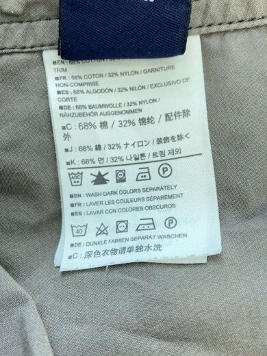 商品画像：ストレートパンツ/34/コットン/GRY/無地/12032-61573 6