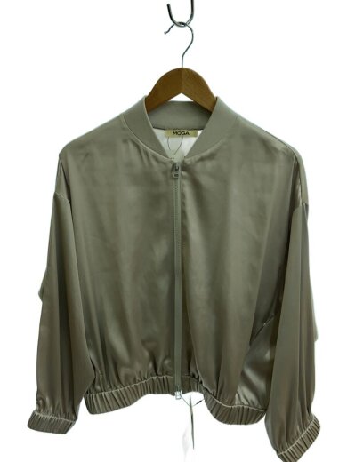 商品画像：ブルゾン/2/ポリエステル/SLV/無地/B0252ZFJ128 1