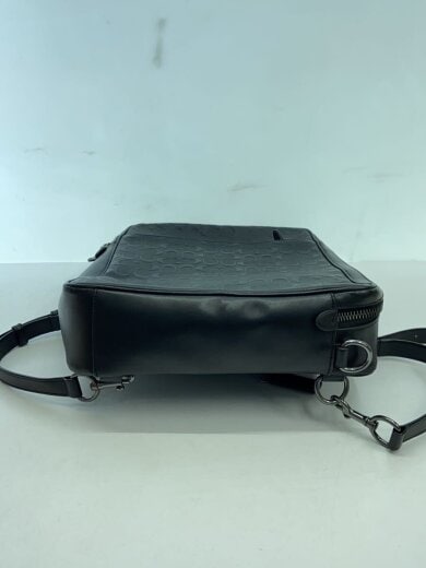 商品画像：グラハム/シグネチャー/リュック/3WAY/レザー/BLK/総柄/C9584 4