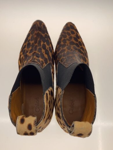 商品画像：サイドゴアブーツ/37/BRW/ハラコ 3