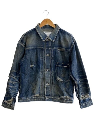 商品画像：25AW/SAVAGE BT DENIM TYPE-1/Gジャン/M/コットン/IDG/252XBNH-JKM04 1