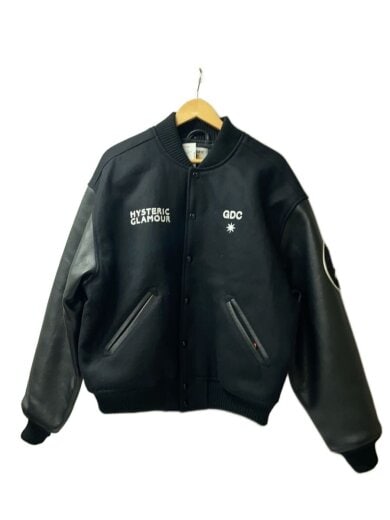 商品画像：スタジャン/L/ウール/BLK/GD0201 1