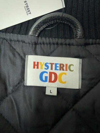 商品画像：スタジャン/L/ウール/BLK/GD0201 3