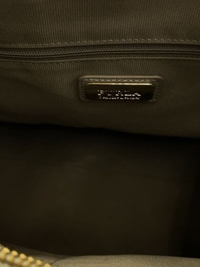 商品画像：トートバッグ/レザー/GRY 6