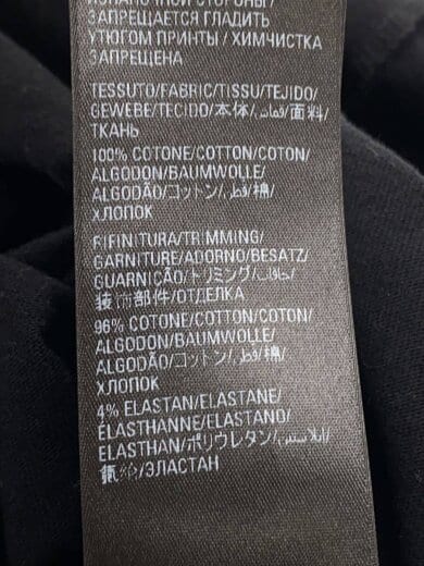 商品画像：Tシャツ/2/コットン/BLK/RG70 739101 TNVA6 8482 5