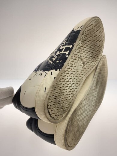 商品画像：クイッカー/ペイント/レザースニーカー/ローカットスニーカー/42/WHT// 4