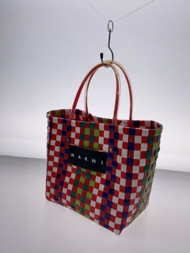 商品画像：カゴバッグ/--/RED// 2