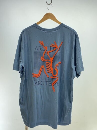 商品画像：Tシャツ/XXL/コットン/BLU/X000007747 2