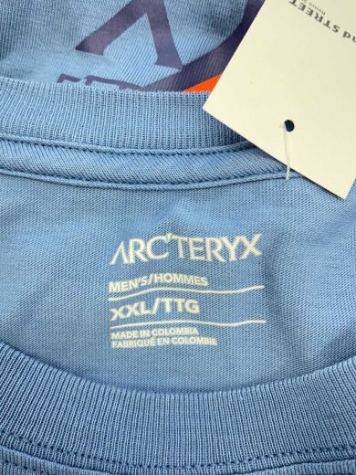 商品画像：Tシャツ/XXL/コットン/BLU/X000007747 3