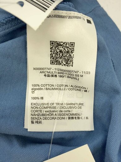 商品画像：Tシャツ/XXL/コットン/BLU/X000007747 4