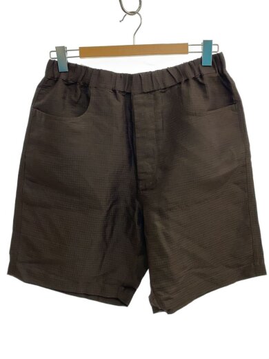 商品画像：Shorts in brown silk/リネン混/ショートパンツ/L/シルク/BRW/AMSS26SH01112// 1