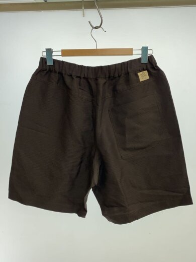 商品画像：Shorts in brown silk/リネン混/ショートパンツ/L/シルク/BRW/AMSS26SH01112// 2