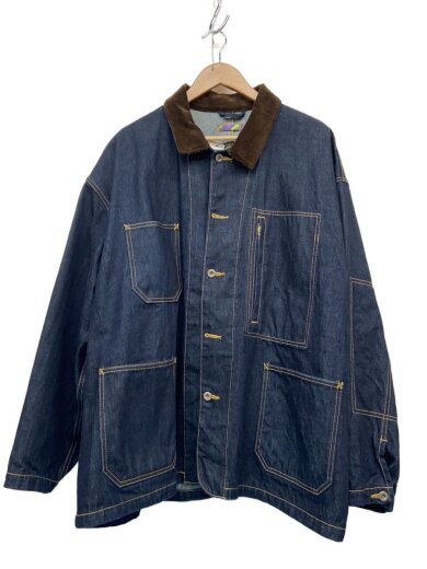 商品画像：23AW 13oz COVERALL DENIM JACKET/L/デニム/IDG/1005AWJK08// 1