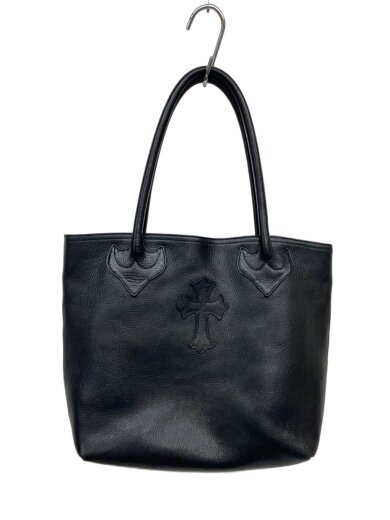 商品画像：Cross Patch FS TOTE/トートバッグ/レザー/BLK// 1