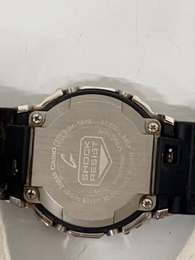 商品画像：クォーツ腕時計/デジタル/--/BLK/BLK/GM-5600// 3