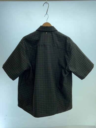 商品画像：スナップボタンチェックシャツ/半袖シャツ/S/ポリエステル/BLK/チェック/23E28OAU60// 2