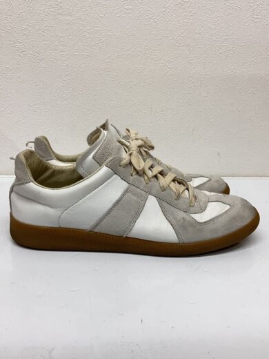 商品画像：ジャーマントレーナー/ヨゴレあり/ローカットスニーカー/40/WHT// 2