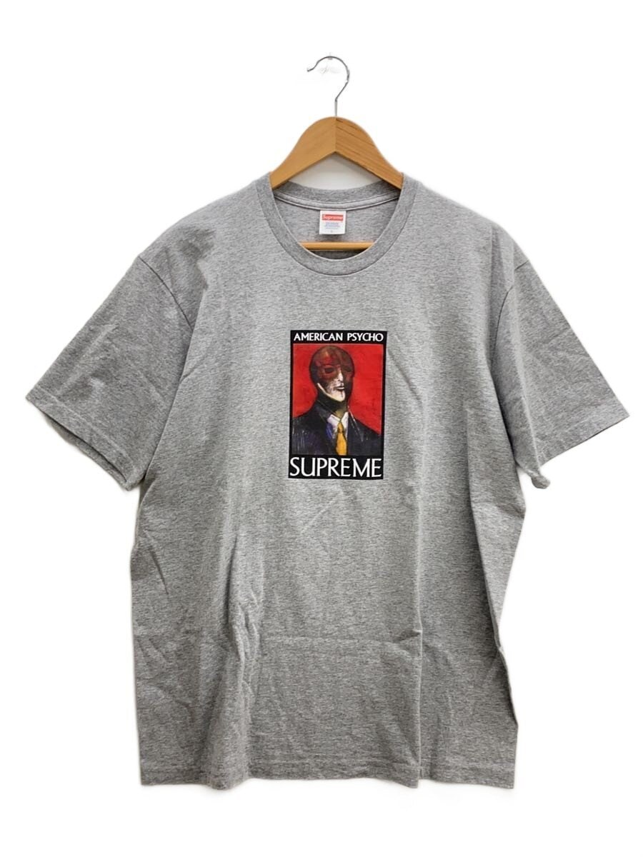 Supreme / American Psycho Tee/Tシャツ/L/コットン/GRY/プリント