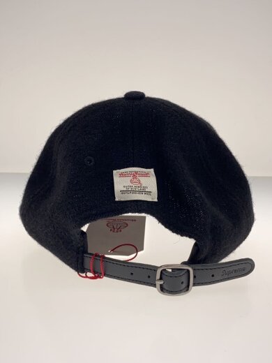 商品画像：Harris Tweed Classic Logo 6-Panel/キャップ/FREE/ウール/BLK/メンズ 3