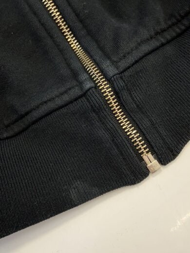 商品画像：ジップパーカー/L/コットン/BLK 7