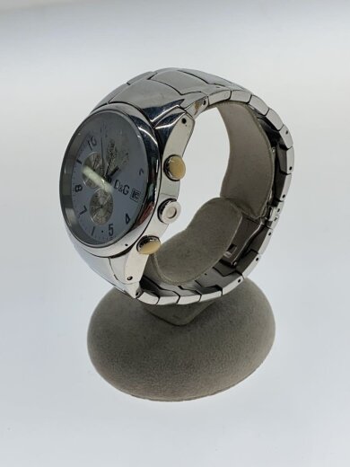 商品画像：クォーツ腕時計/アナログ/ステンレス/WHT/SLV/SS 2