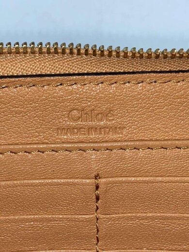 商品画像：長財布/レザー/BEG/無地/レディース 3