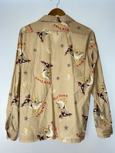 商品画像：長袖シャツ/M/コットン/マルチカラー/総柄/3115069 2