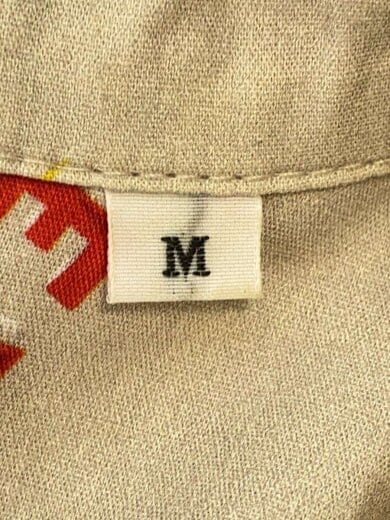 商品画像：長袖シャツ/M/コットン/マルチカラー/総柄/3115069 4