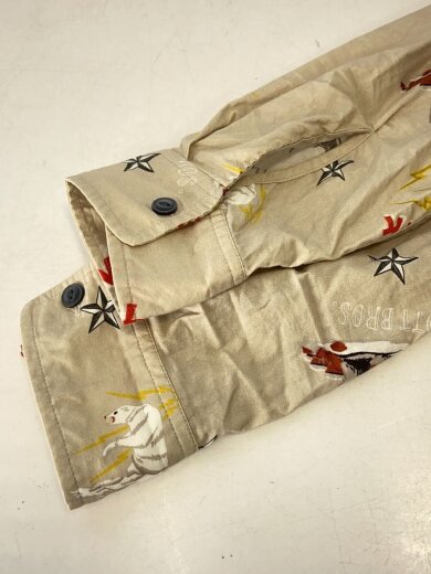 商品画像：長袖シャツ/M/コットン/マルチカラー/総柄/3115069 6