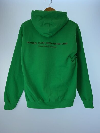 商品画像：CHROMAKOPIA/パーカー/M/コットン/GRN/プリント/裏起毛 2