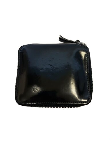 商品画像：2つ折り財布/PVC/BLK/メンズ/ラウンドジップ財布 1