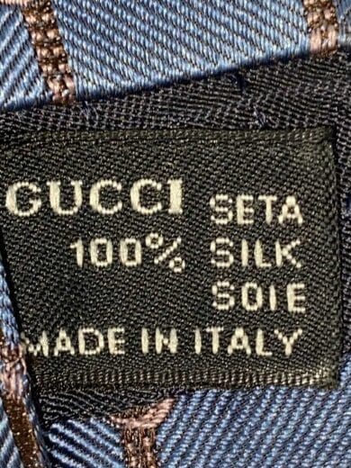 商品画像：ネクタイ/シルク/BLU/総柄/メンズ 3