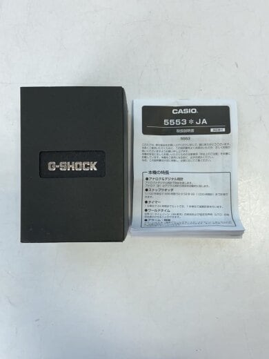 商品画像：クォーツ腕時計_G-SHOCK/デジアナ/ラバー/BLK/BLK/SS 6