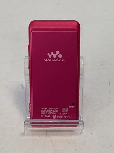 商品画像：ポータブルメモリープレーヤー NW-S13K(P) [4GB ビビッドピンク] 3