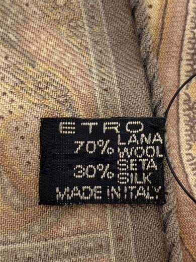 商品画像：ストール/ウール/BEG/ペーズリー/レディース 2