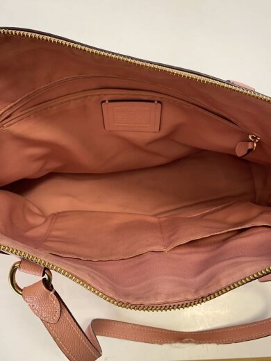 商品画像：トートバッグ/レザー/PNK/F79608 6