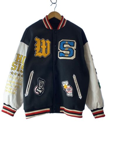 商品画像：スタジャン/50/カシミア/BLK 1