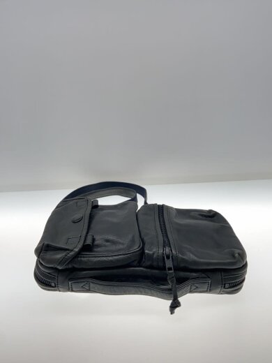 商品画像：ショルダーバッグ/レザー/BLK/無地// 4