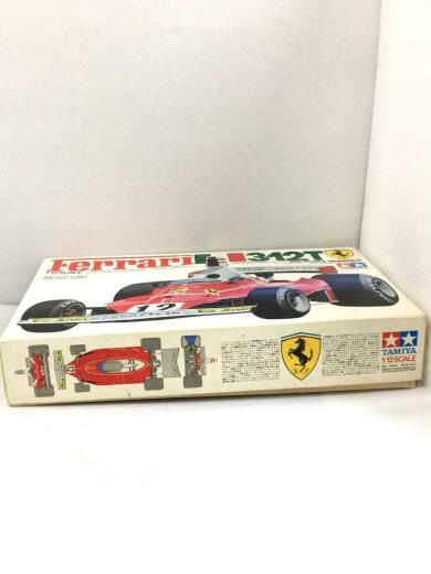 画像：TAMIYAプラモデル/車/1219/75年フェラーリ312T/1/12スケール/箱痛み有2
