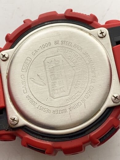 商品画像：腕時計/アナログ/RED/GA-100B// 3