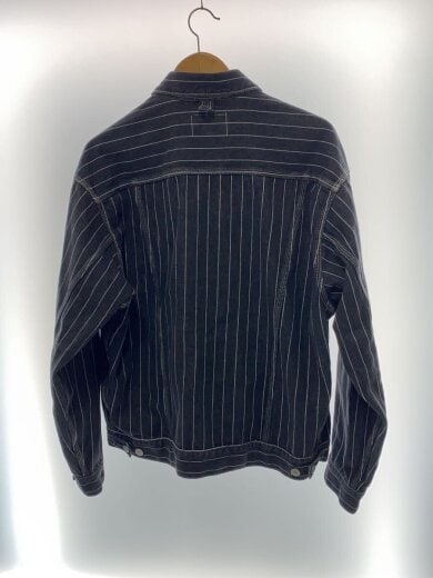 商品画像：Gジャン/M/コットン/IDG/ストライプ/i033011 2