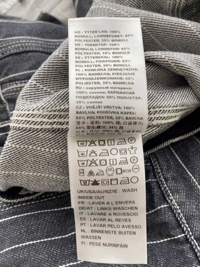 商品画像：Gジャン/M/コットン/IDG/ストライプ/i033011 5