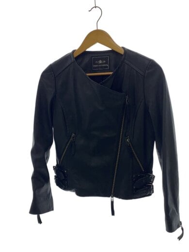 商品画像：レザージャケット・ブルゾン/36/羊革/BLK 1