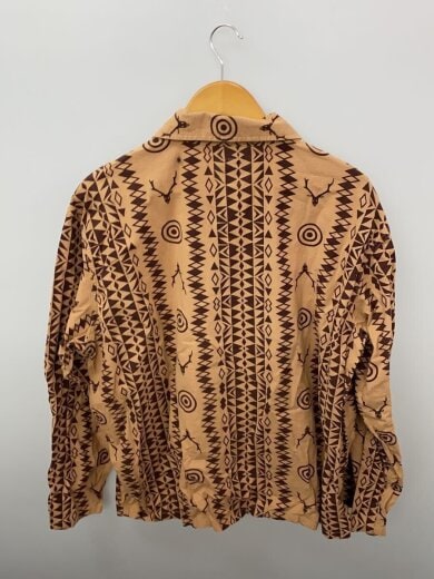 商品画像：長袖シャツ/M/コットン/BRW/無地/OT579 2