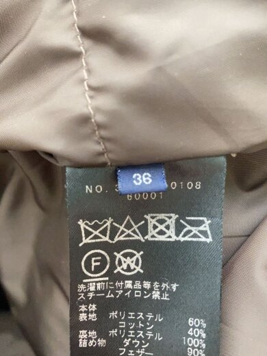 商品画像：コート/36/ナイロン/BRW/314-16-0108 4