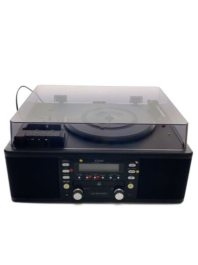 商品画像：アナログプレーヤー ターンテーブル/カセットプレーヤー付きCDレコーダー LP-R550USB 1