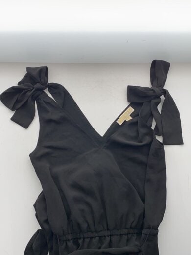 商品画像：キャミワンピース/XS/ポリエステル/BLK/無地/RN111818　CA45885 5